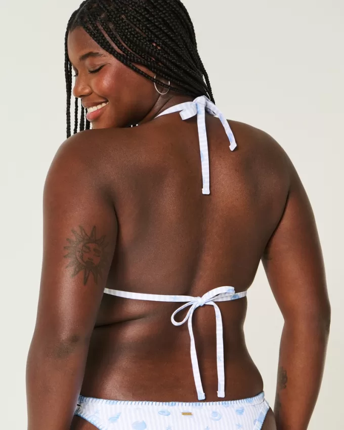 Embroidered Stitch Triangle Bikini Top,Embroidered Stitch Triangle Bikini Top Embroidered Stitch Triangle Bikini Top,Embroidered Stitch Triangle Bikini Top