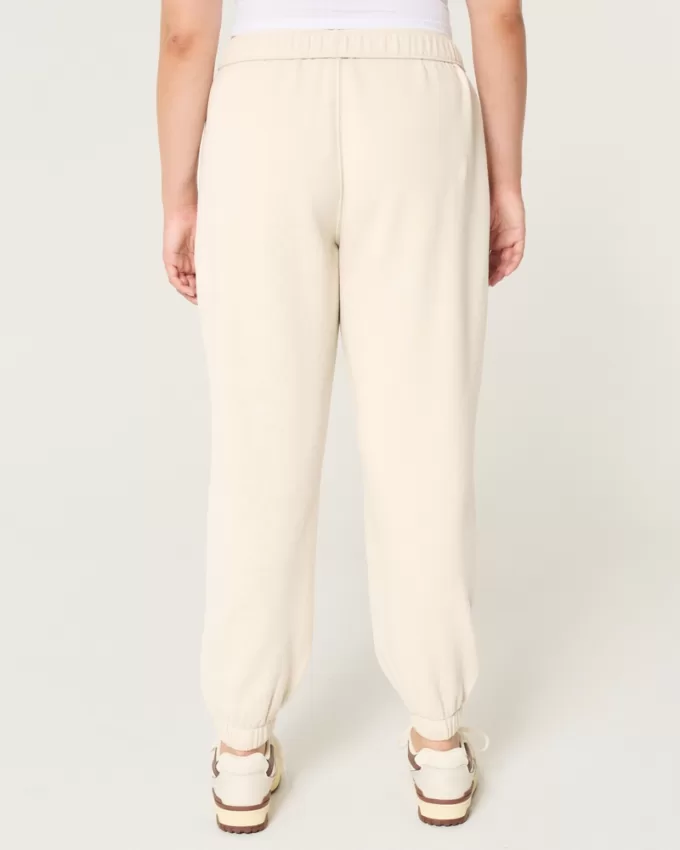 Fleece Icon Dad Joggers,Fleece Icon Dad Joggers