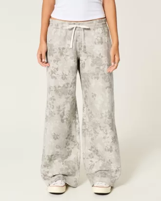 Floral Pattern Baggy Sweatpants,Floral Pattern Baggy Sweatpants Floral Pattern Baggy Sweatpants,Floral Pattern Baggy Sweatpants