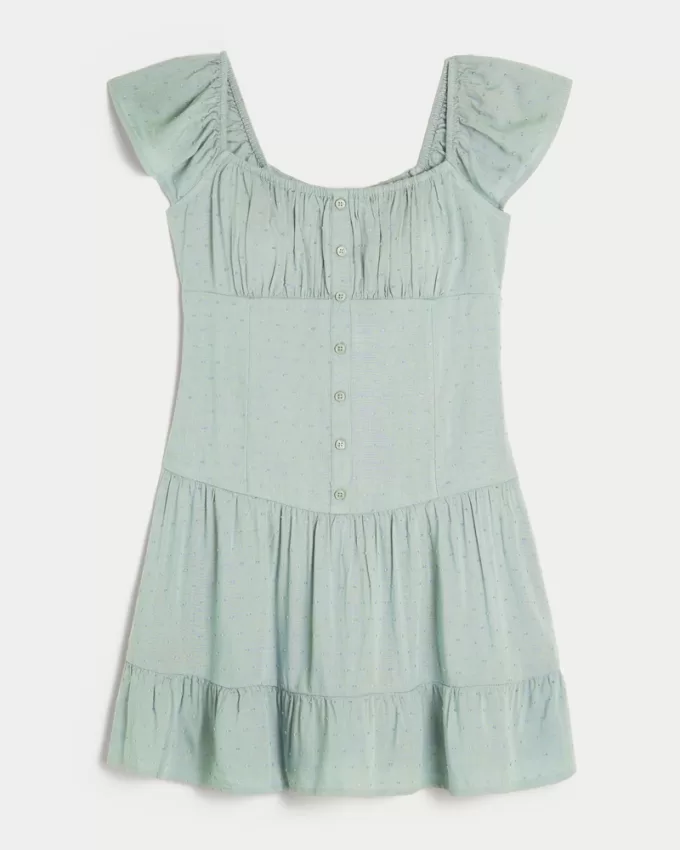 Flutter Sleeve Skort Dress,Flutter Sleeve Skort Dress Flutter Sleeve Skort Dress,Flutter Sleeve Skort Dress