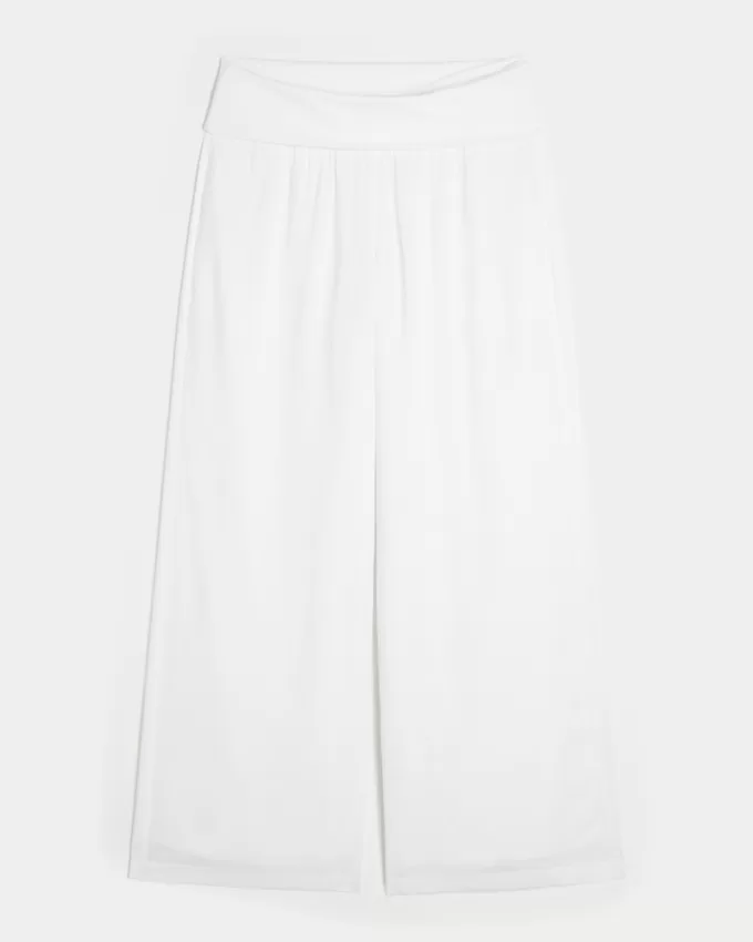 Foldover Waist Super Baggy Pants,Foldover Waist Super Baggy Pants Foldover Waist Super Baggy Pants,Foldover Waist Super Baggy Pants