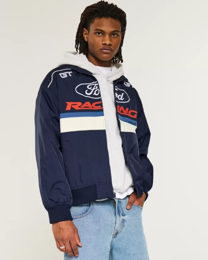 Ford Racing Graphic Racing Jacket,Ford Racing Graphic Racing Jacket
