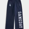 Gameday Graphic Wide-Leg Sweatpants,Gameday Graphic Wide-Leg Sweatpants