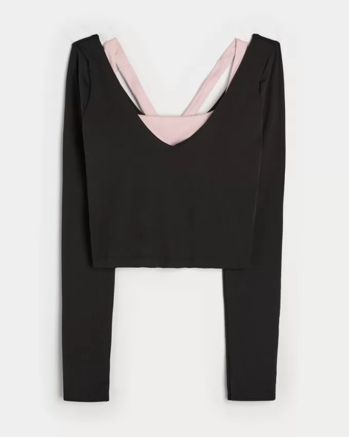 Gilly Hicks Active Boost Layered Top,Gilly Hicks Active Boost Layered Top Gilly Hicks Active Boost Layered Top,Gilly Hicks Active Boost Layered Top