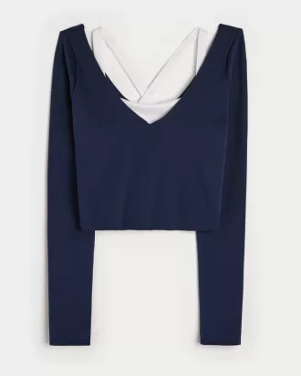 Gilly Hicks Active Boost Layered Top,Gilly Hicks Active Boost Layered Top