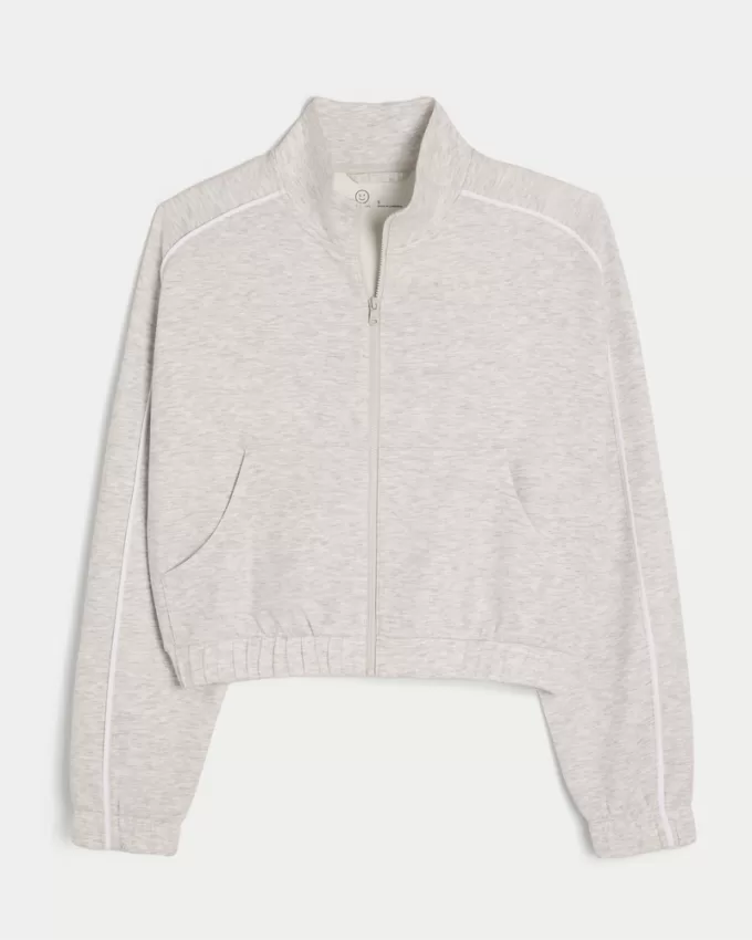 Gilly Hicks Active Cooldown Crop Track Jacket,Gilly Hicks Active Cooldown Crop Track Jacket Gilly Hicks Active Cooldown Crop Track Jacket,Gilly Hicks Active Cooldown Crop Track Jacket