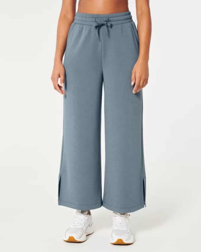 Gilly Hicks Active Cooldown Crop Wide-Leg Pants,Gilly Hicks Active Cooldown Crop Wide-Leg Pants Gilly Hicks Active Cooldown Crop Wide-Leg Pants,Gilly Hicks Active Cooldown Crop Wide-Leg Pants
