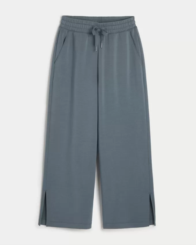 Gilly Hicks Active Cooldown Crop Wide-Leg Pants,Gilly Hicks Active Cooldown Crop Wide-Leg Pants Gilly Hicks Active Cooldown Crop Wide-Leg Pants,Gilly Hicks Active Cooldown Crop Wide-Leg Pants