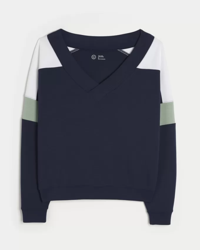 Gilly Hicks Active Cooldown Off-the-Shoulder Top,Gilly Hicks Active Cooldown Off-the-Shoulder Top