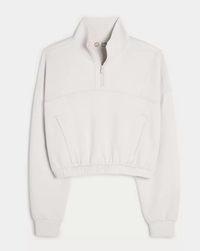 Gilly Hicks Active Cooldown Quarter-Zip Top,Gilly Hicks Active Cooldown Quarter-Zip Top Gilly Hicks Active Cooldown Quarter-Zip Top,Gilly Hicks Active Cooldown Quarter-Zip Top