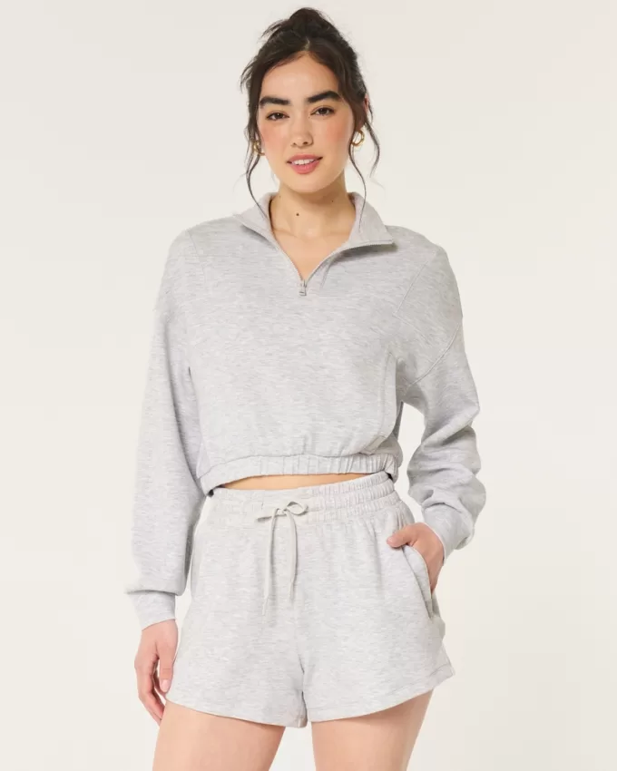 Gilly Hicks Active Cooldown Quarter-Zip Top,Gilly Hicks Active Cooldown Quarter-Zip Top Gilly Hicks Active Cooldown Quarter-Zip Top,Gilly Hicks Active Cooldown Quarter-Zip Top