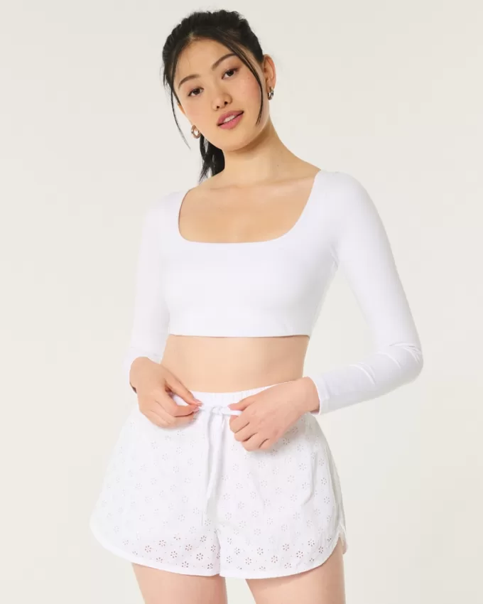 Gilly Hicks Active Eyelet Shorts,Gilly Hicks Active Eyelet Shorts Gilly Hicks Active Eyelet Shorts,Gilly Hicks Active Eyelet Shorts