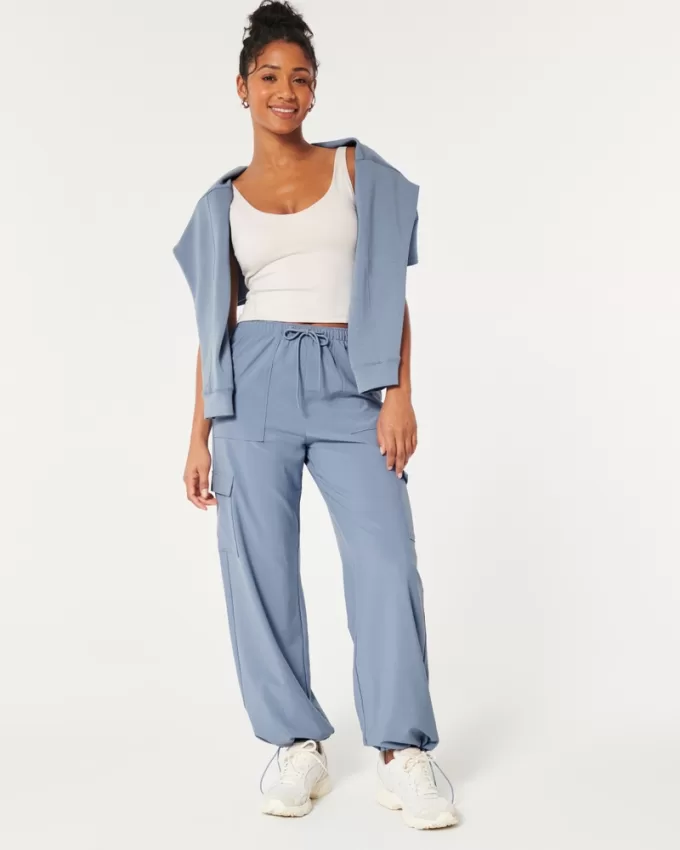 Gilly Hicks Active Mid-Rise Parachute Pants,Gilly Hicks Active Mid-Rise Parachute Pants Gilly Hicks Active Mid-Rise Parachute Pants,Gilly Hicks Active Mid-Rise Parachute Pants