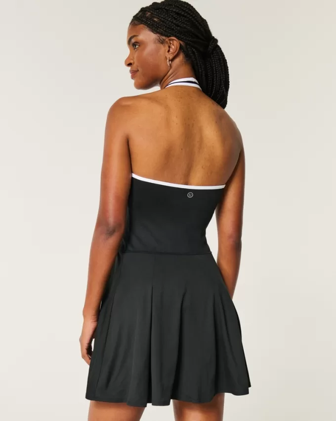 Gilly Hicks Active Pleated Halter Dress,Gilly Hicks Active Pleated Halter Dress Gilly Hicks Active Pleated Halter Dress,Gilly Hicks Active Pleated Halter Dress