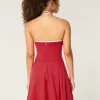 Gilly Hicks Active Pleated Halter Dress,Gilly Hicks Active Pleated Halter Dress Gilly Hicks Active Pleated Halter Dress,Gilly Hicks Active Pleated Halter Dress