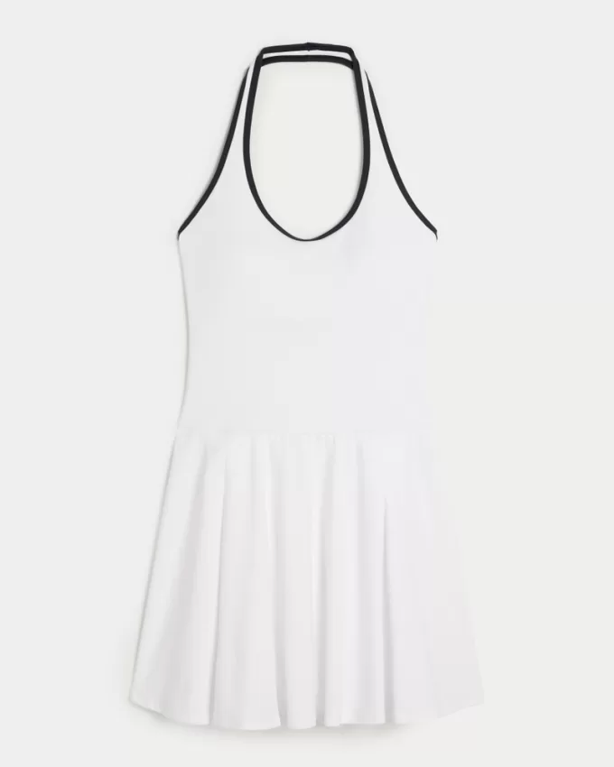 Gilly Hicks Active Pleated Halter Dress,Gilly Hicks Active Pleated Halter Dress Gilly Hicks Active Pleated Halter Dress,Gilly Hicks Active Pleated Halter Dress