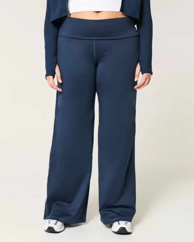 Gilly Hicks Active Recharge Foldover Waist Wide-Leg Pants,Gilly Hicks Active Recharge Foldover Waist Wide-Leg Pants Gilly Hicks Active Recharge Foldover Waist Wide-Leg Pants,Gilly Hicks Active Recharge Foldover Waist Wide-Leg Pants