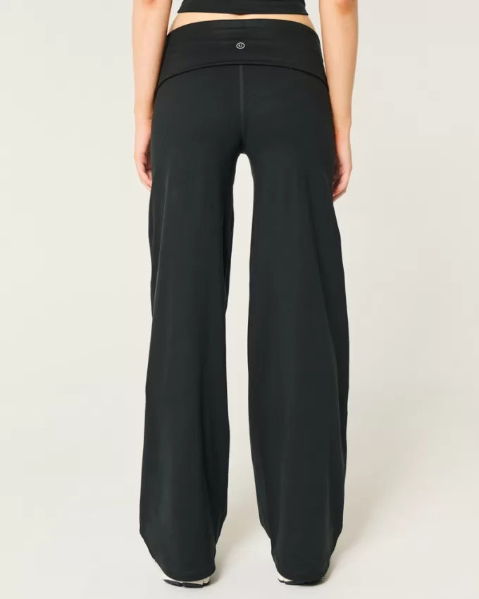 Gilly Hicks Active Recharge Foldover Waist Wide-Leg Pants,Gilly Hicks Active Recharge Foldover Waist Wide-Leg Pants Gilly Hicks Active Recharge Foldover Waist Wide-Leg Pants,Gilly Hicks Active Recharge Foldover Waist Wide-Leg Pants