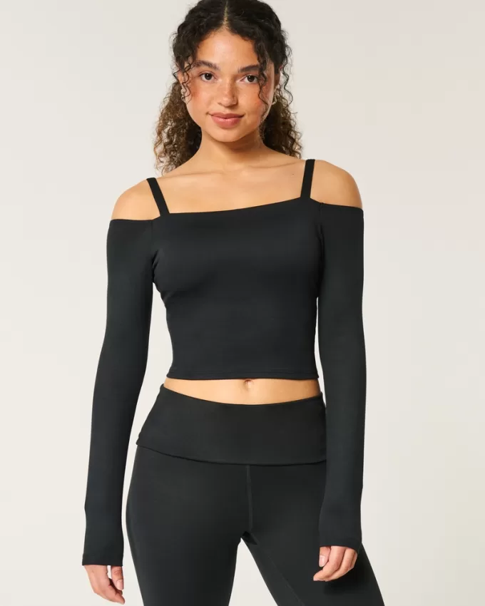 Gilly Hicks Active Recharge Off-the-Shoulder Top,Gilly Hicks Active Recharge Off-the-Shoulder Top Gilly Hicks Active Recharge Off-the-Shoulder Top,Gilly Hicks Active Recharge Off-the-Shoulder Top