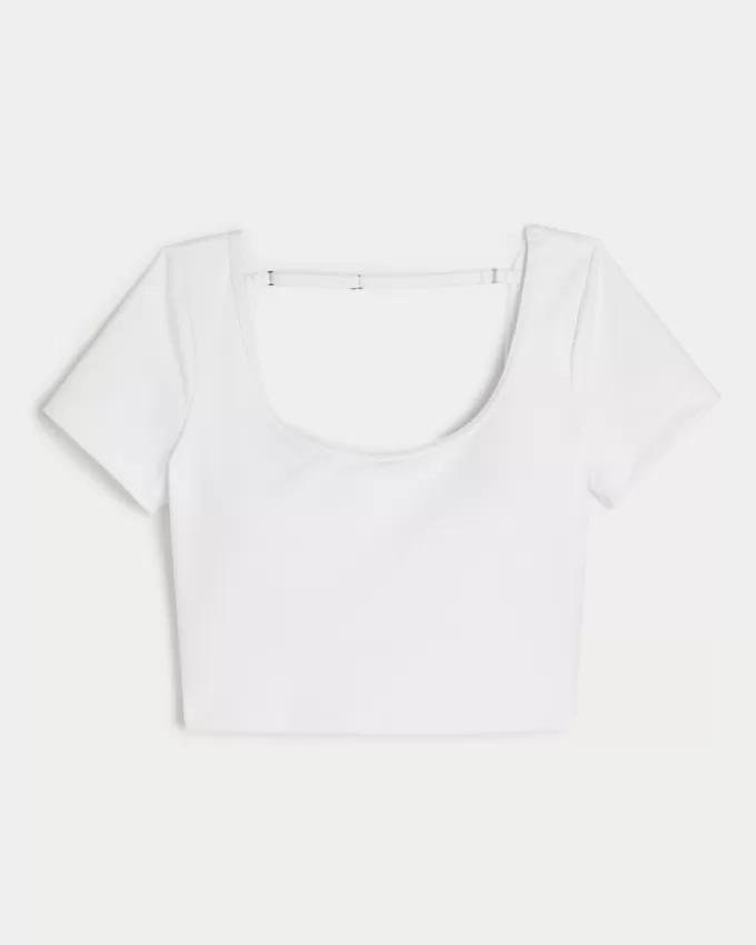 Gilly Hicks Active Recharge Open-Back Tee,Gilly Hicks Active Recharge Open-Back Tee Gilly Hicks Active Recharge Open-Back Tee,Gilly Hicks Active Recharge Open-Back Tee