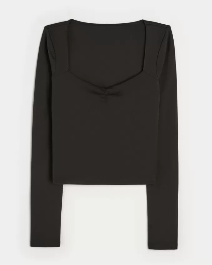 Gilly Hicks Active Recharge Ruched Sweetheart Top,Gilly Hicks Active Recharge Ruched Sweetheart Top Gilly Hicks Active Recharge Ruched Sweetheart Top,Gilly Hicks Active Recharge Ruched Sweetheart Top