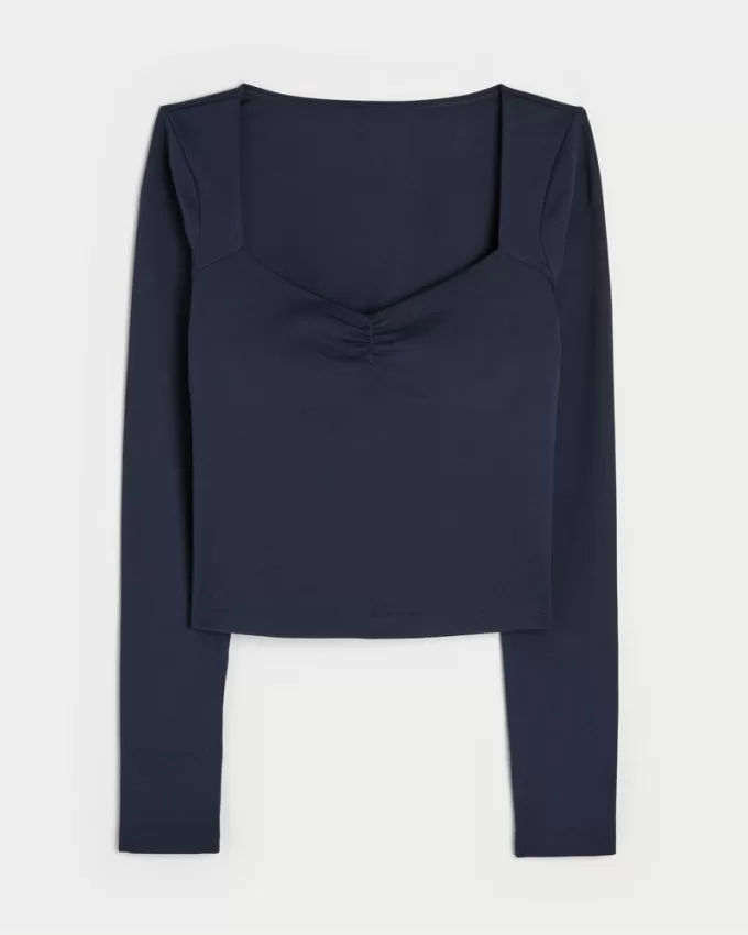 Gilly Hicks Active Recharge Ruched Sweetheart Top,Gilly Hicks Active Recharge Ruched Sweetheart Top Gilly Hicks Active Recharge Ruched Sweetheart Top,Gilly Hicks Active Recharge Ruched Sweetheart Top