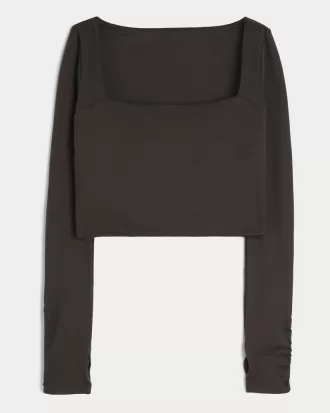 Gilly Hicks Active Recharge Square-Neck Top,Gilly Hicks Active Recharge Square-Neck Top Gilly Hicks Active Recharge Square-Neck Top,Gilly Hicks Active Recharge Square-Neck Top