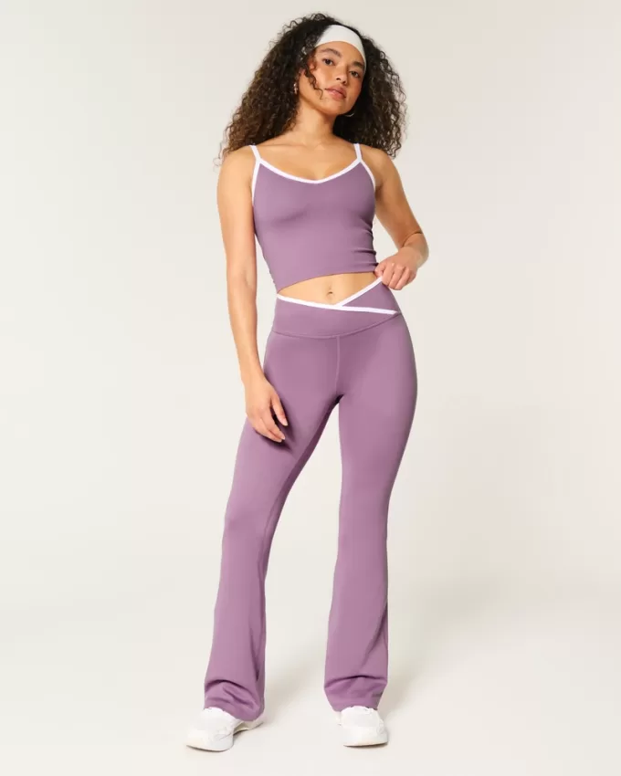 Gilly Hicks Active Recharge Tipped Flare Pants,Gilly Hicks Active Recharge Tipped Flare Pants