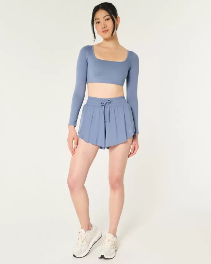 Gilly Hicks Active Recharge Ultra-Crop Long-Sleeve Top,Gilly Hicks Active Recharge Ultra-Crop Long-Sleeve Top Gilly Hicks Active Recharge Ultra-Crop Long-Sleeve Top,Gilly Hicks Active Recharge Ultra-Crop Long-Sleeve Top