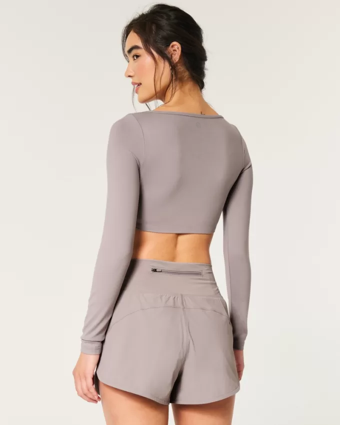 Gilly Hicks Active Recharge Ultra-Crop Long-Sleeve Top,Gilly Hicks Active Recharge Ultra-Crop Long-Sleeve Top Gilly Hicks Active Recharge Ultra-Crop Long-Sleeve Top,Gilly Hicks Active Recharge Ultra-Crop Long-Sleeve Top