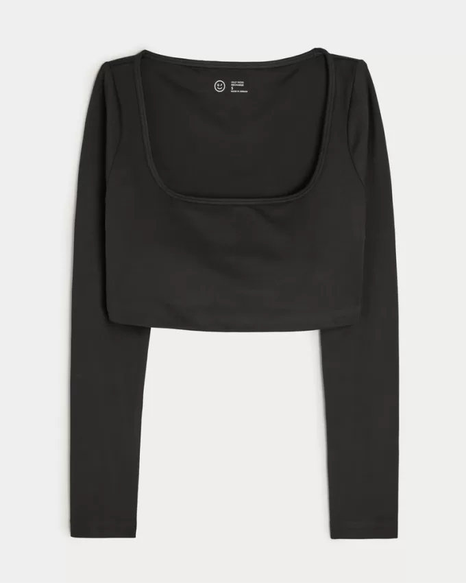 Gilly Hicks Active Recharge Ultra-Crop Long-Sleeve Top,Gilly Hicks Active Recharge Ultra-Crop Long-Sleeve Top Gilly Hicks Active Recharge Ultra-Crop Long-Sleeve Top,Gilly Hicks Active Recharge Ultra-Crop Long-Sleeve Top