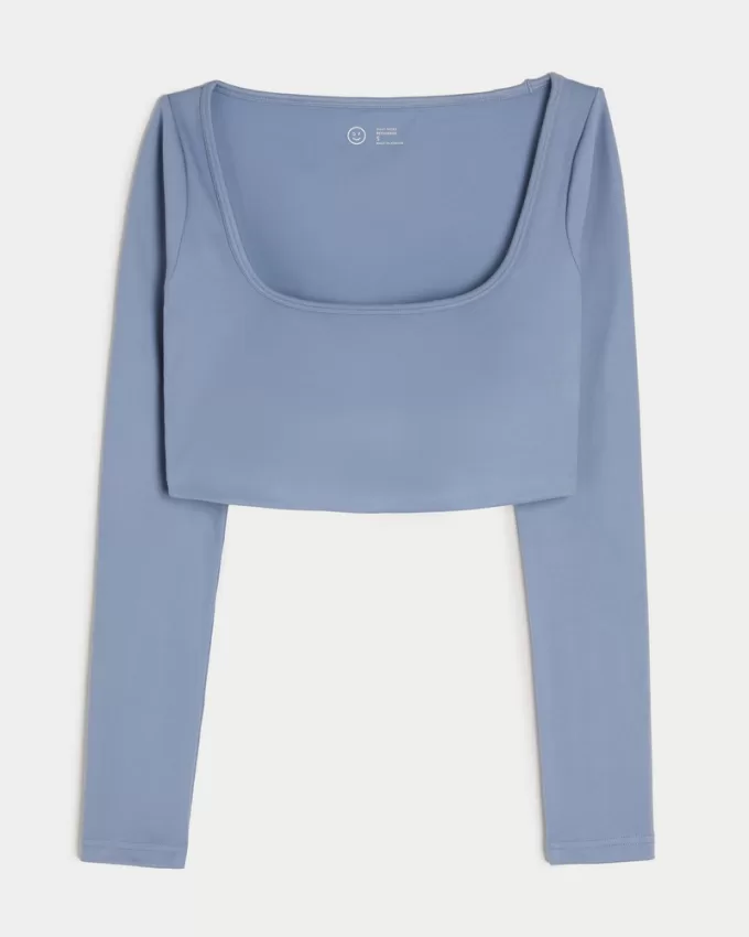 Gilly Hicks Active Recharge Ultra-Crop Long-Sleeve Top,Gilly Hicks Active Recharge Ultra-Crop Long-Sleeve Top Gilly Hicks Active Recharge Ultra-Crop Long-Sleeve Top,Gilly Hicks Active Recharge Ultra-Crop Long-Sleeve Top