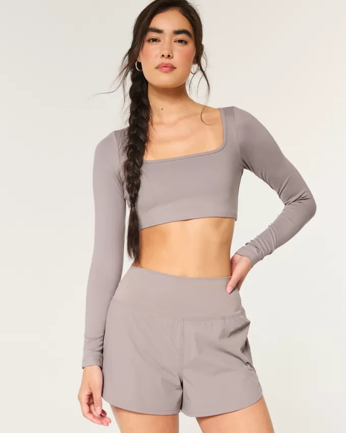 Gilly Hicks Active Recharge Ultra-Crop Long-Sleeve Top,Gilly Hicks Active Recharge Ultra-Crop Long-Sleeve Top Gilly Hicks Active Recharge Ultra-Crop Long-Sleeve Top,Gilly Hicks Active Recharge Ultra-Crop Long-Sleeve Top