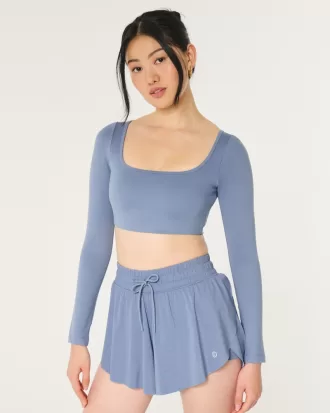 Gilly Hicks Active Recharge Ultra-Crop Long-Sleeve Top,Gilly Hicks Active Recharge Ultra-Crop Long-Sleeve Top Gilly Hicks Active Recharge Ultra-Crop Long-Sleeve Top,Gilly Hicks Active Recharge Ultra-Crop Long-Sleeve Top