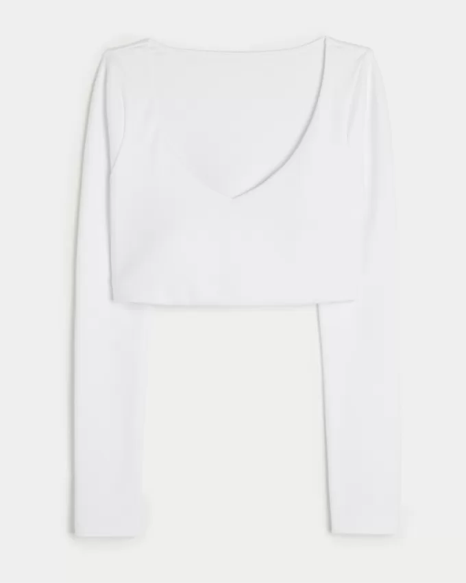 Gilly Hicks Active Recharge Ultra-Crop Plunge Top,Gilly Hicks Active Recharge Ultra-Crop Plunge Top Gilly Hicks Active Recharge Ultra-Crop Plunge Top,Gilly Hicks Active Recharge Ultra-Crop Plunge Top