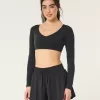 Gilly Hicks Active Recharge Ultra-Crop Plunge Top,Gilly Hicks Active Recharge Ultra-Crop Plunge Top Gilly Hicks Active Recharge Ultra-Crop Plunge Top,Gilly Hicks Active Recharge Ultra-Crop Plunge Top