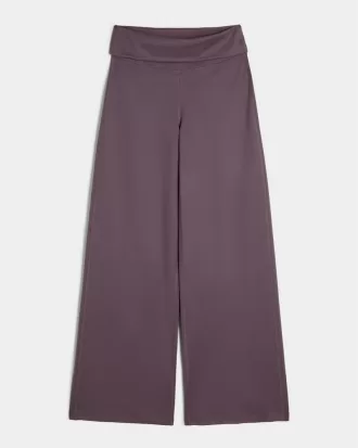 Gilly Hicks Active Recharge Wide-Leg Foldover Waist Pants,Gilly Hicks Active Recharge Wide-Leg Foldover Waist Pants Gilly Hicks Active Recharge Wide-Leg Foldover Waist Pants,Gilly Hicks Active Recharge Wide-Leg Foldover Waist Pants