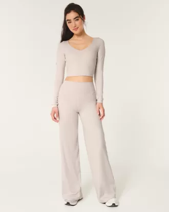 Gilly Hicks Active Recharge Wide-Leg Pants,Gilly Hicks Active Recharge Wide-Leg Pants Gilly Hicks Active Recharge Wide-Leg Pants,Gilly Hicks Active Recharge Wide-Leg Pants