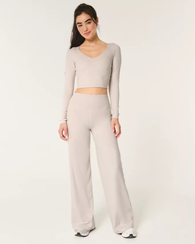 Gilly Hicks Active Recharge Wide-Leg Pants,Gilly Hicks Active Recharge Wide-Leg Pants Gilly Hicks Active Recharge Wide-Leg Pants,Gilly Hicks Active Recharge Wide-Leg Pants