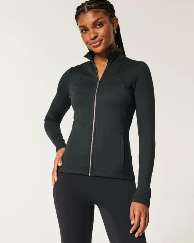 Gilly Hicks Active Recharge Zip-Up Jacket,Gilly Hicks Active Recharge Zip-Up Jacket Gilly Hicks Active Recharge Zip-Up Jacket,Gilly Hicks Active Recharge Zip-Up Jacket