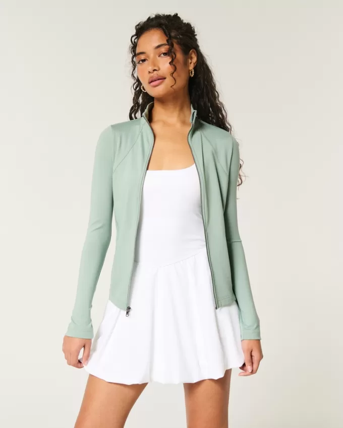 Gilly Hicks Active Recharge Zip-Up Jacket,Gilly Hicks Active Recharge Zip-Up Jacket Gilly Hicks Active Recharge Zip-Up Jacket,Gilly Hicks Active Recharge Zip-Up Jacket