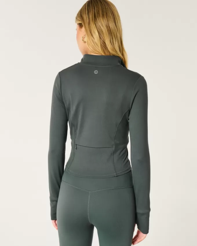 Gilly Hicks Active Recharge Zip-Up Jacket,Gilly Hicks Active Recharge Zip-Up Jacket Gilly Hicks Active Recharge Zip-Up Jacket,Gilly Hicks Active Recharge Zip-Up Jacket