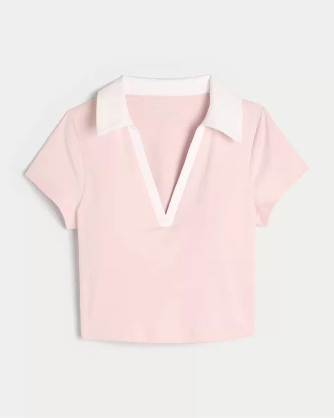 Gilly Hicks Active Short-Sleeve Polo,Gilly Hicks Active Short-Sleeve Polo Gilly Hicks Active Short-Sleeve Polo,Gilly Hicks Active Short-Sleeve Polo