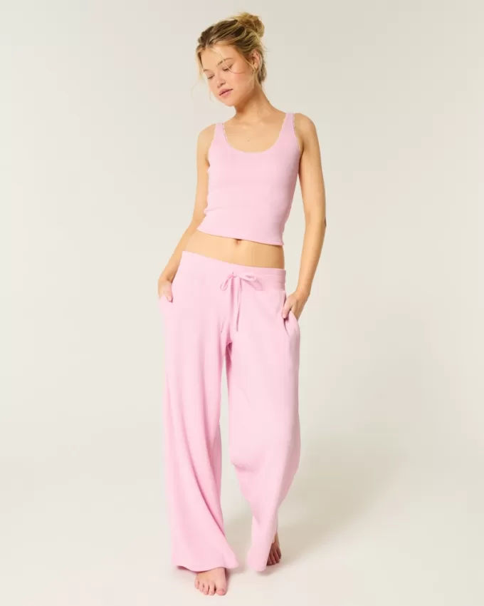 Gilly Hicks Baggy Cozy Waffle Pants,Gilly Hicks Baggy Cozy Waffle Pants