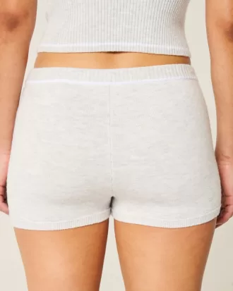 Gilly Hicks Cozy Sweater-Knit Shorts,Gilly Hicks Cozy Sweater-Knit Shorts