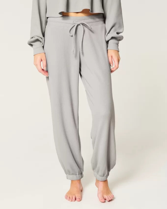 Gilly Hicks Cozy Waffle Joggers,Gilly Hicks Cozy Waffle Joggers