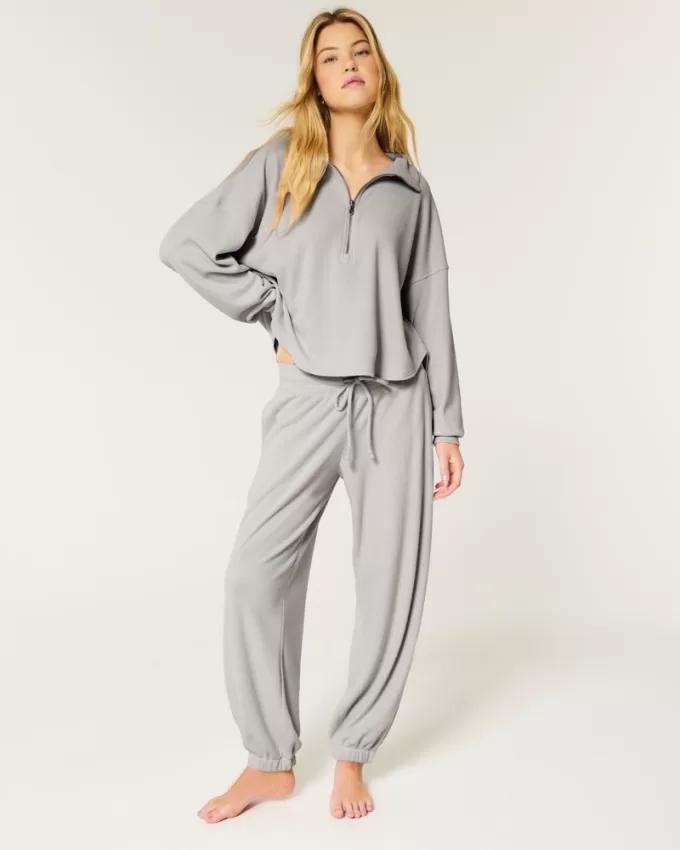 Gilly Hicks Cozy Waffle Joggers,Gilly Hicks Cozy Waffle Joggers