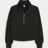 Gilly Hicks Cozy Waffle Quarter-Zip Top,Gilly Hicks Cozy Waffle Quarter-Zip Top Gilly Hicks Cozy Waffle Quarter-Zip Top,Gilly Hicks Cozy Waffle Quarter-Zip Top