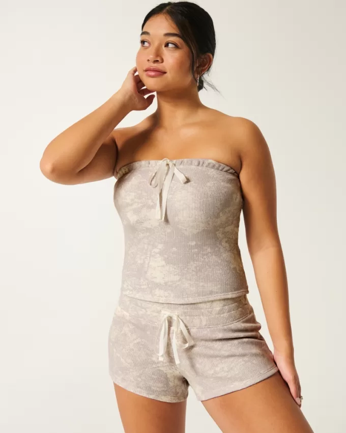 Gilly Hicks Cozy Waffle Shorts,Gilly Hicks Cozy Waffle Shorts