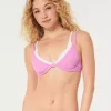 Gilly Hicks Layered Ribbed Underwire Bikini Top,Gilly Hicks Layered Ribbed Underwire Bikini Top